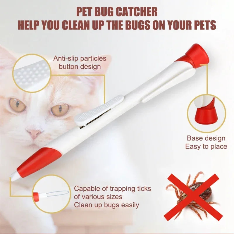 Pet Bug Catching Pen Anti Ticks And Fleas