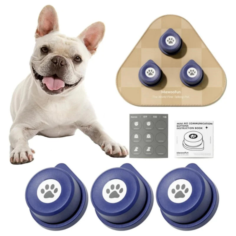 Talking Button Set with Velcro Mat