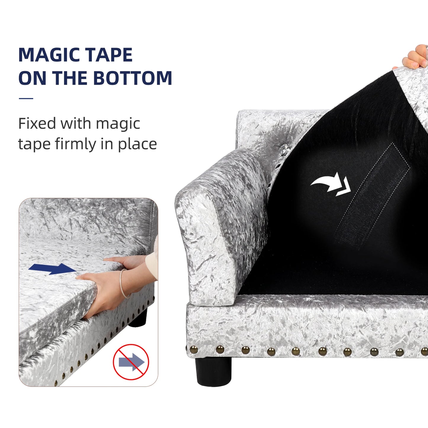 Dutch Velvet Pet Sofa Bed