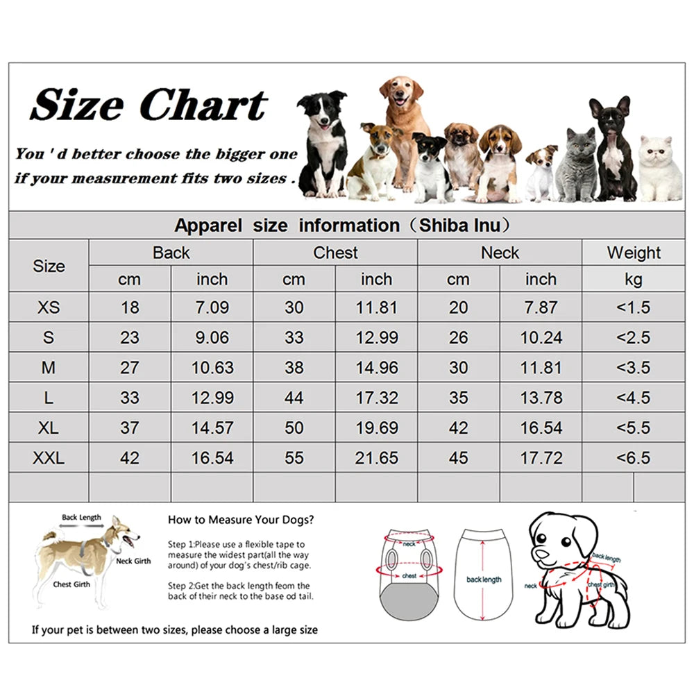 Pet Jacket With Harness For Small Medium Large Dogs