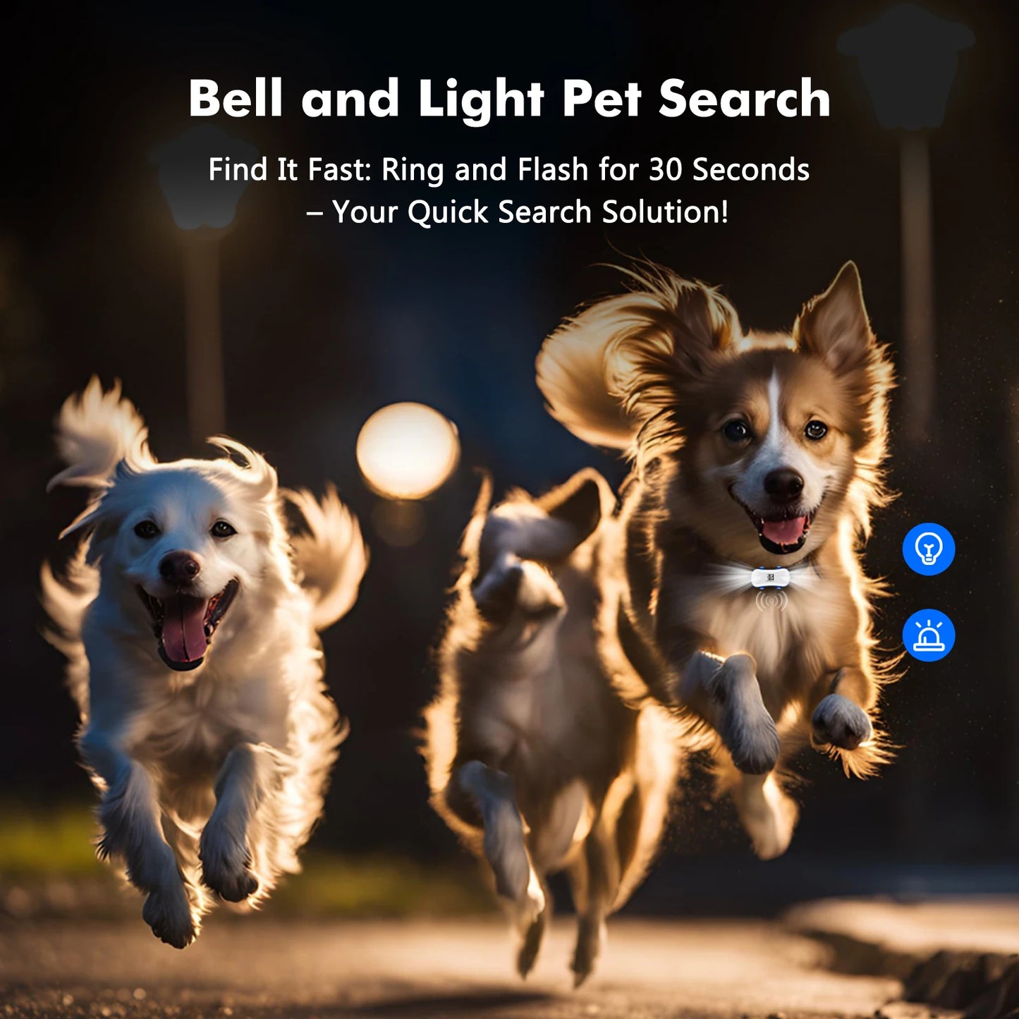 GPS Tracker for Pets - Waterproof Smart Locator