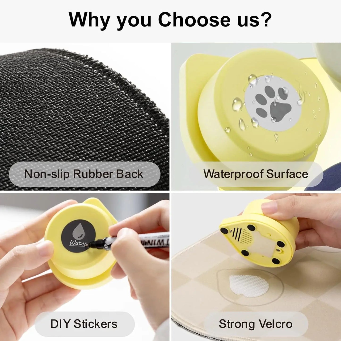 Talking Button Set with Velcro Mat