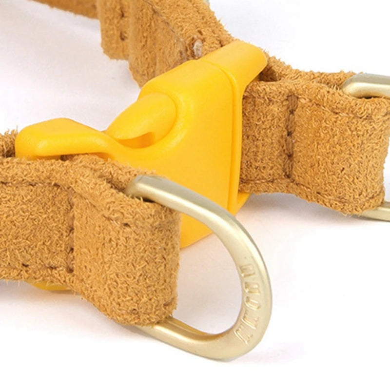 Soft, Breathable Collar, Harness and Leash Set For Small Dogs and Cats